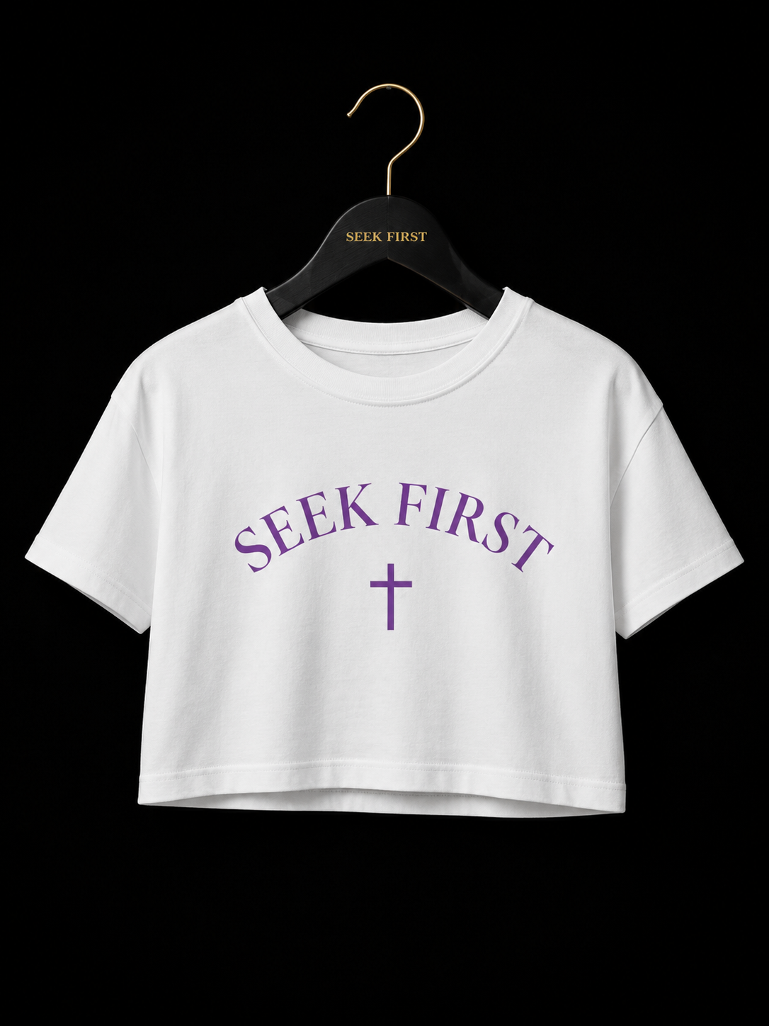 Seek First Women's Crop Tee