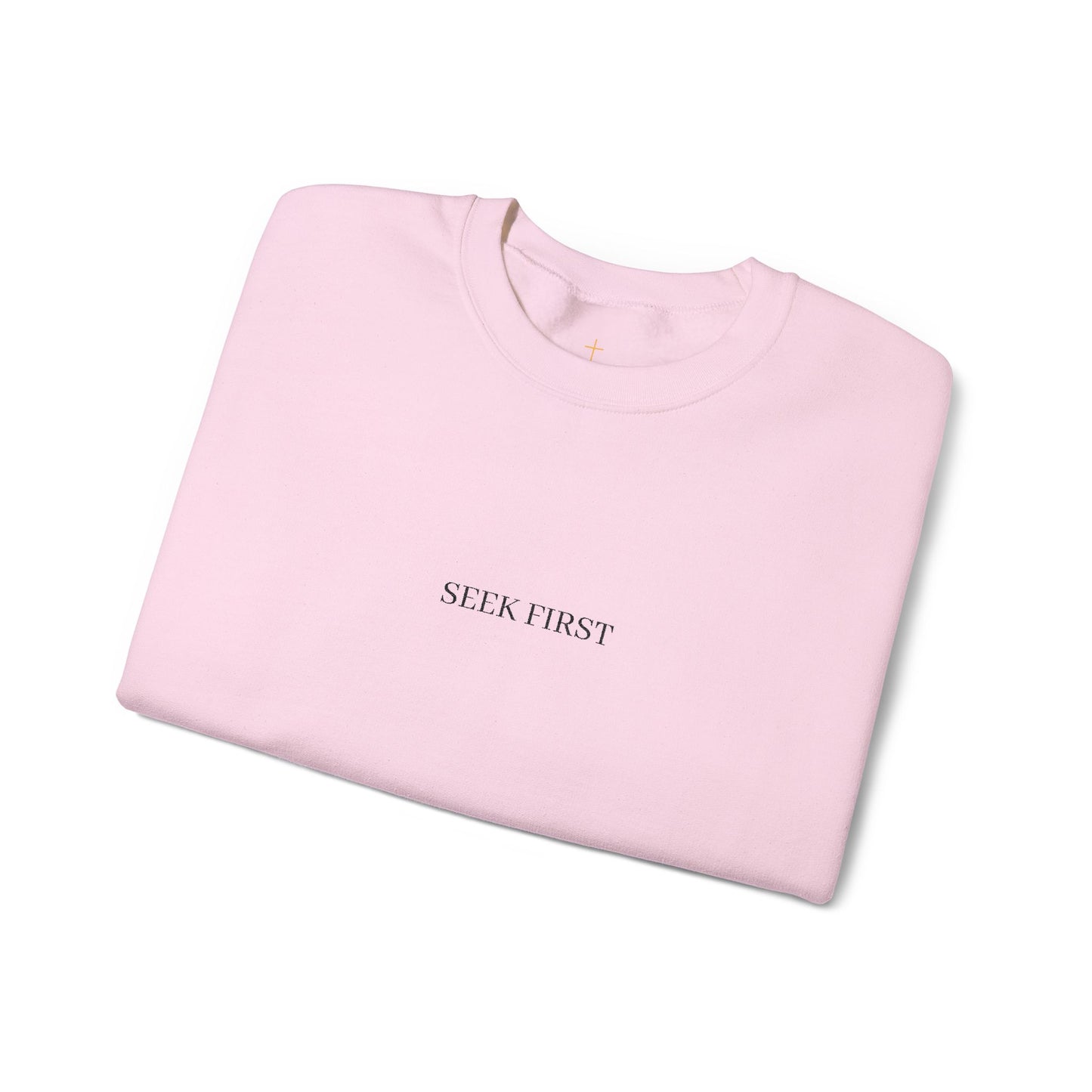 'Self First' Embroded Sweatshirt