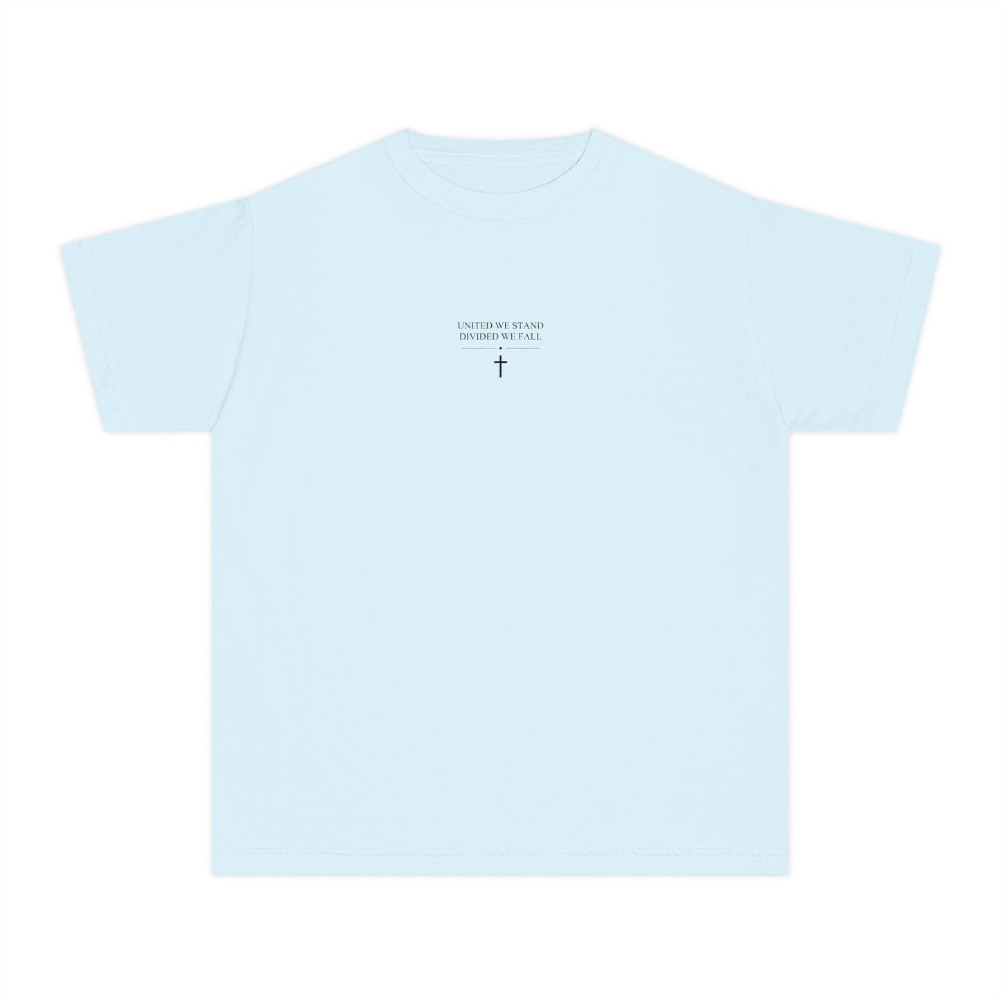 Youth Tee — "United We Stand, Divided We Fall" Graphic