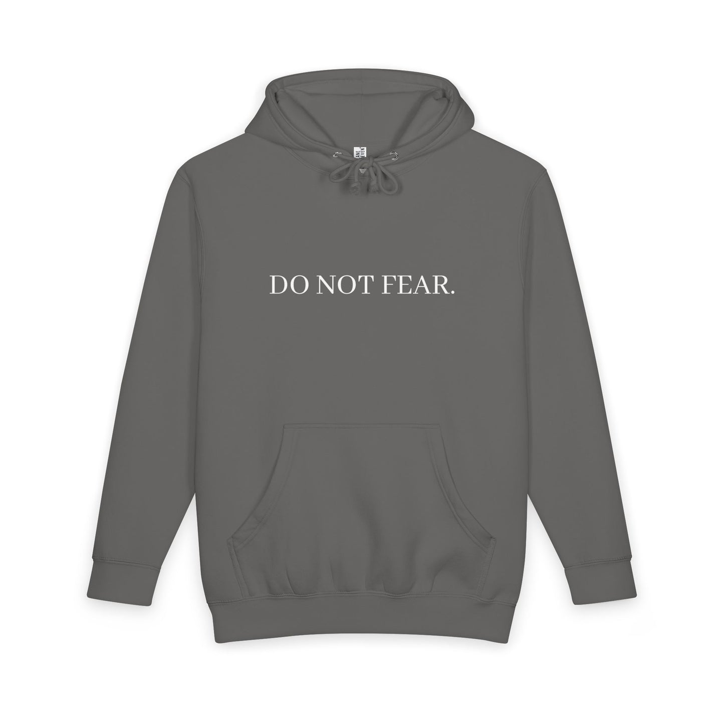 Hoodie — "Do Not Fear" Inspirational Pullover (I Am With You, Isaiah 43:10)
