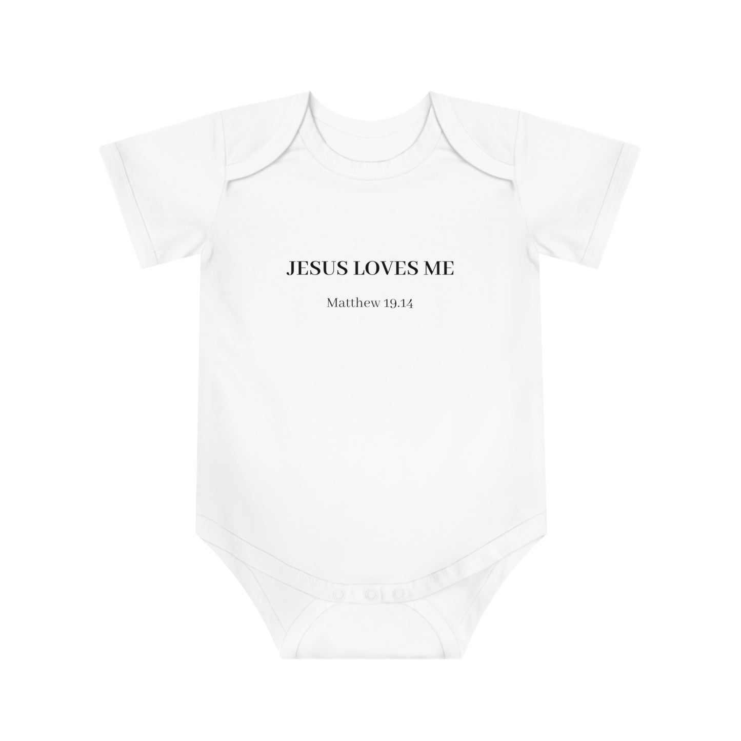 Jesus Loves Me / Shine Bright - Infant Bodysuit