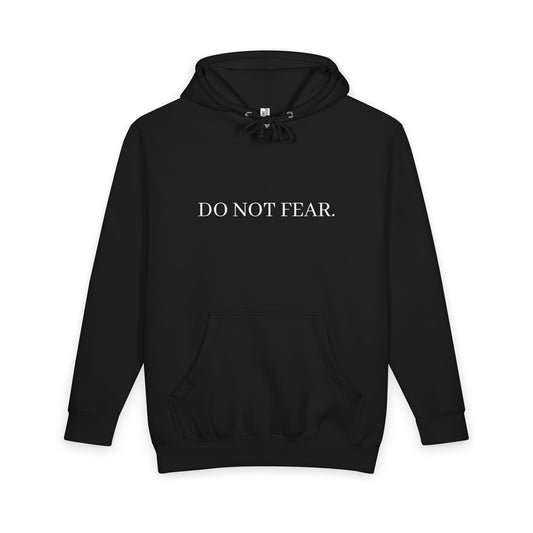 Hoodie — "Do Not Fear" Inspirational Pullover (I Am With You, Isaiah 43:10)