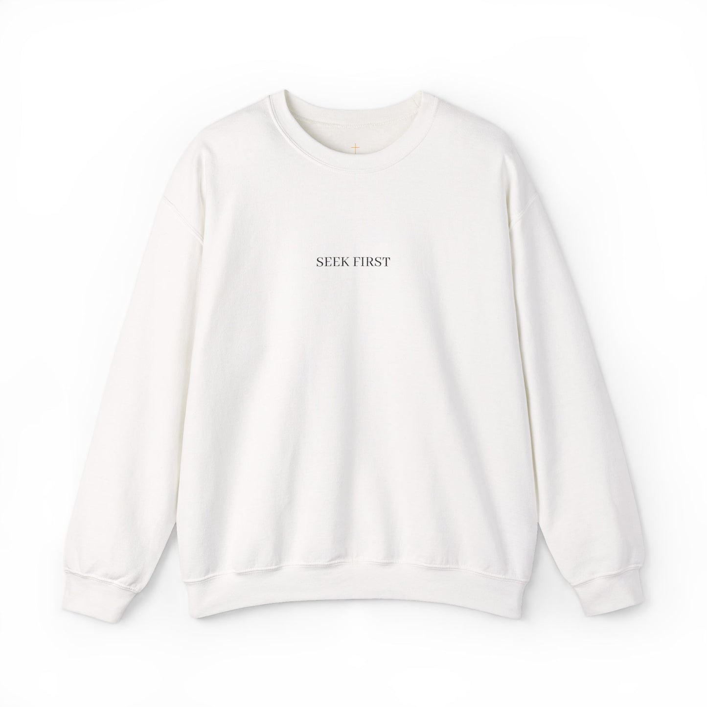 'Self First' Embroded Sweatshirt