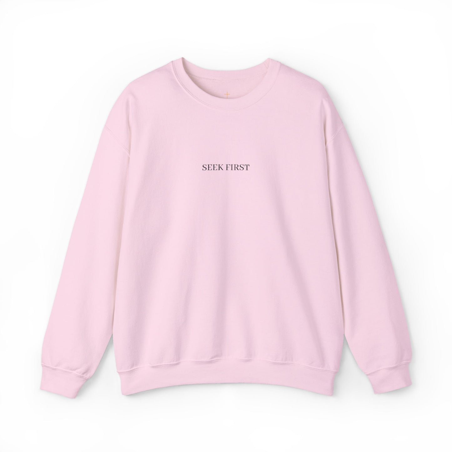 'Self First' Embroded Sweatshirt