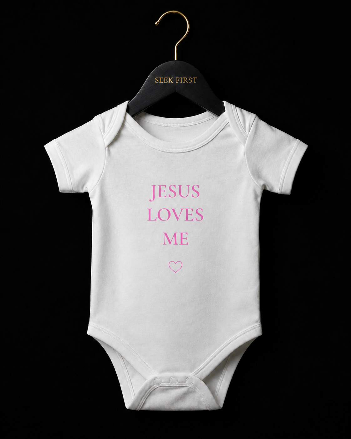 Jesus Loves Me Baby Girl Gift Box