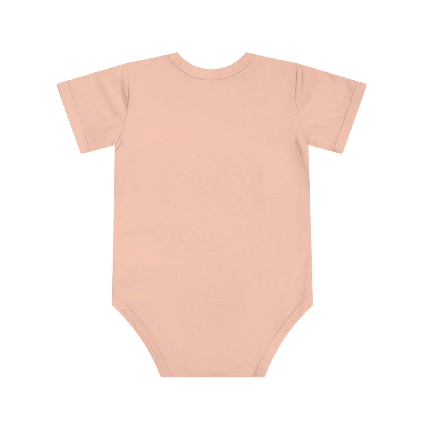 Jesus Loves Me Baby Bodysuit — Christian Infant Onesie with Heart