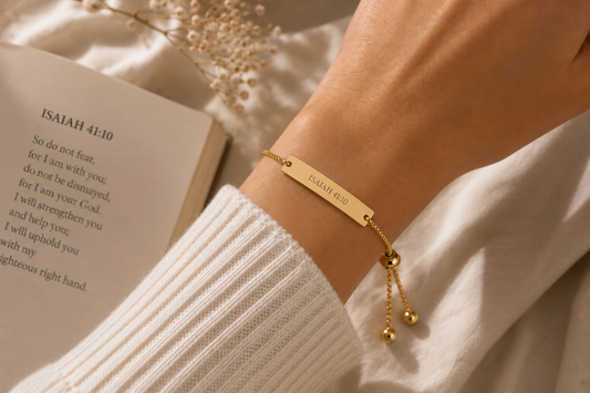 Isahia 41:10 Scripture Bracelet