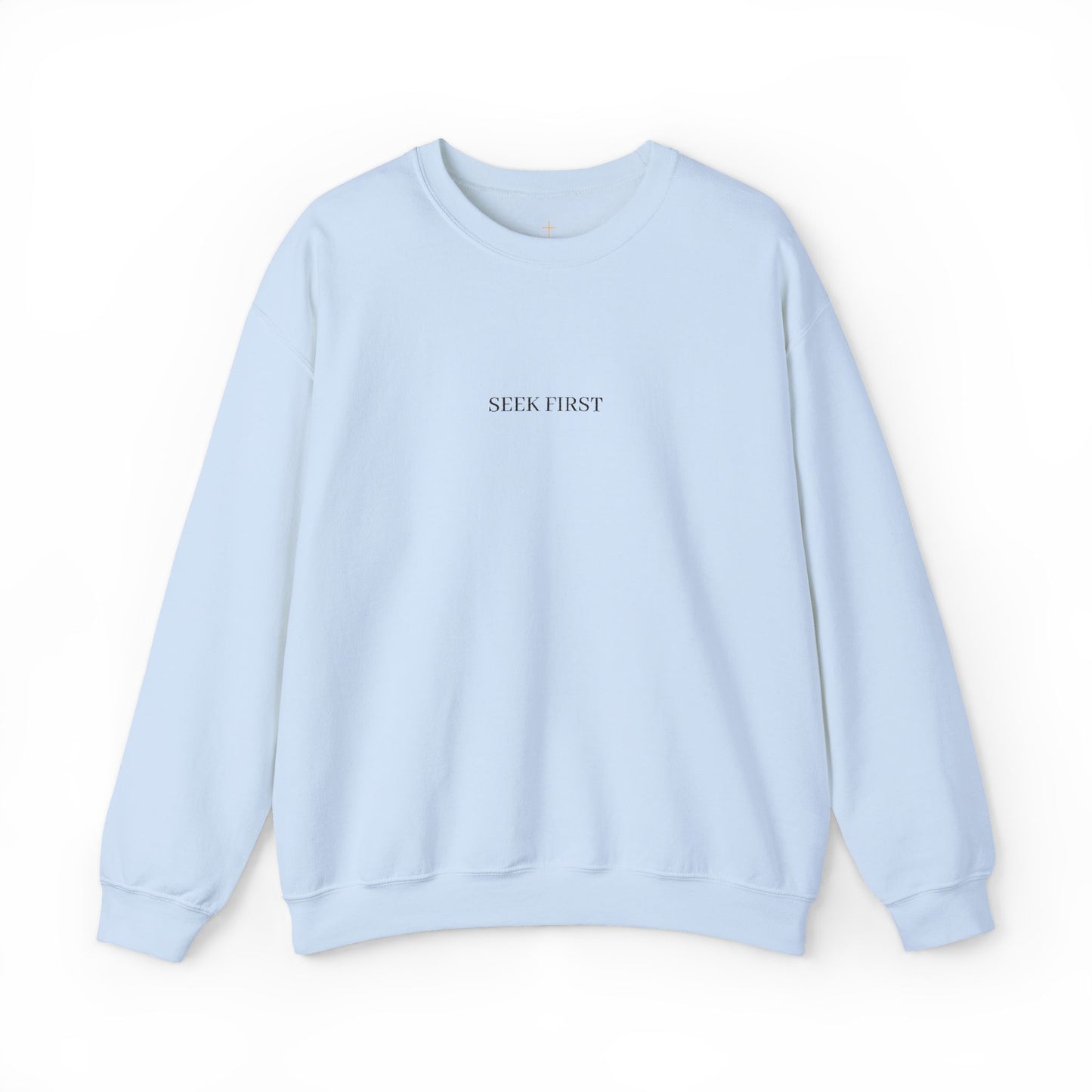 'Self First' Embroded Sweatshirt