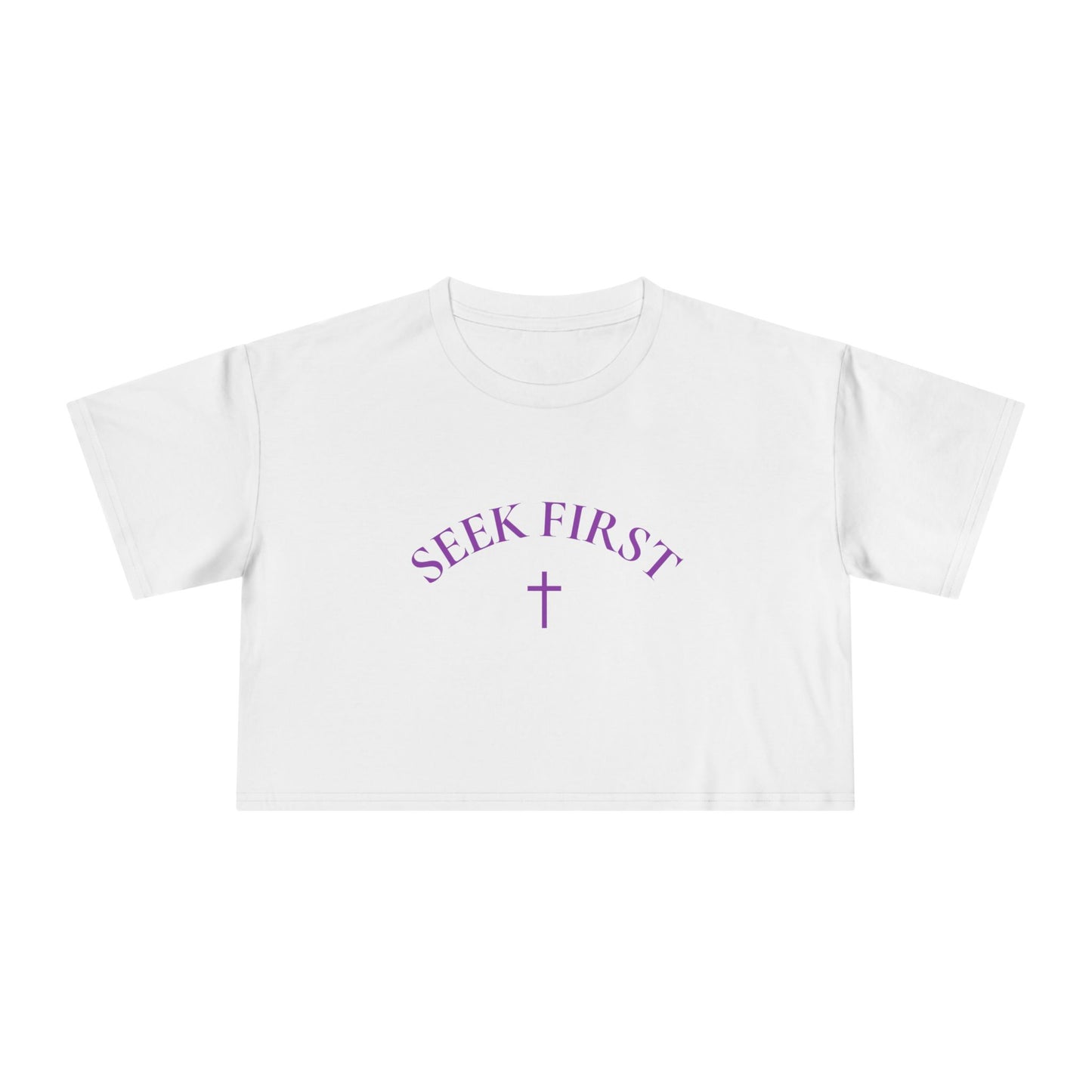 Seek First Women's Crop Tee