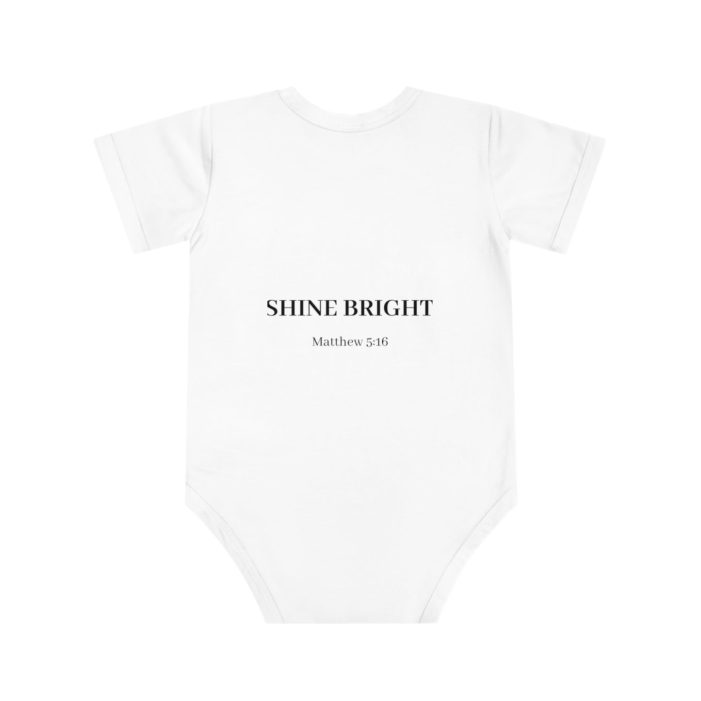 Jesus Loves Me / Shine Bright - Infant Bodysuit