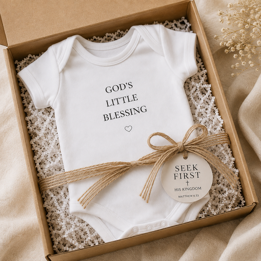 God's Little Blessing Baby Gift Box