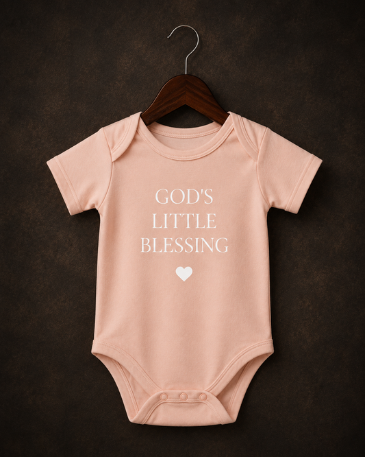 God's Little Blessing Baby Bodysuit