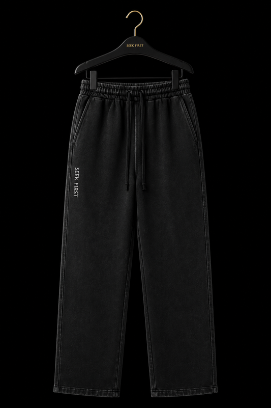 SEEK FIRST Heavyweight Relaxed Sweatpants